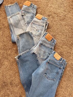 Bundle of Vintage Levi’s Jeans